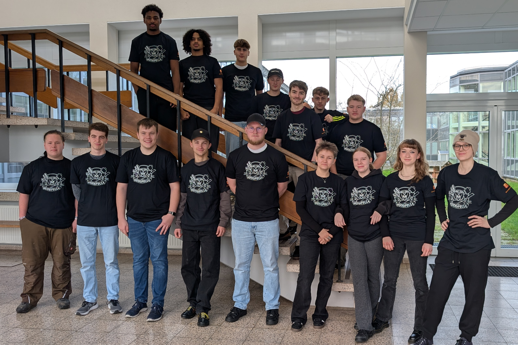 Hier sehen Sie Teilnehmer der Gemeinschaftsaktion.